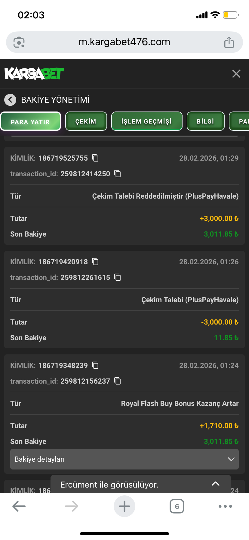 Şikayet görseli