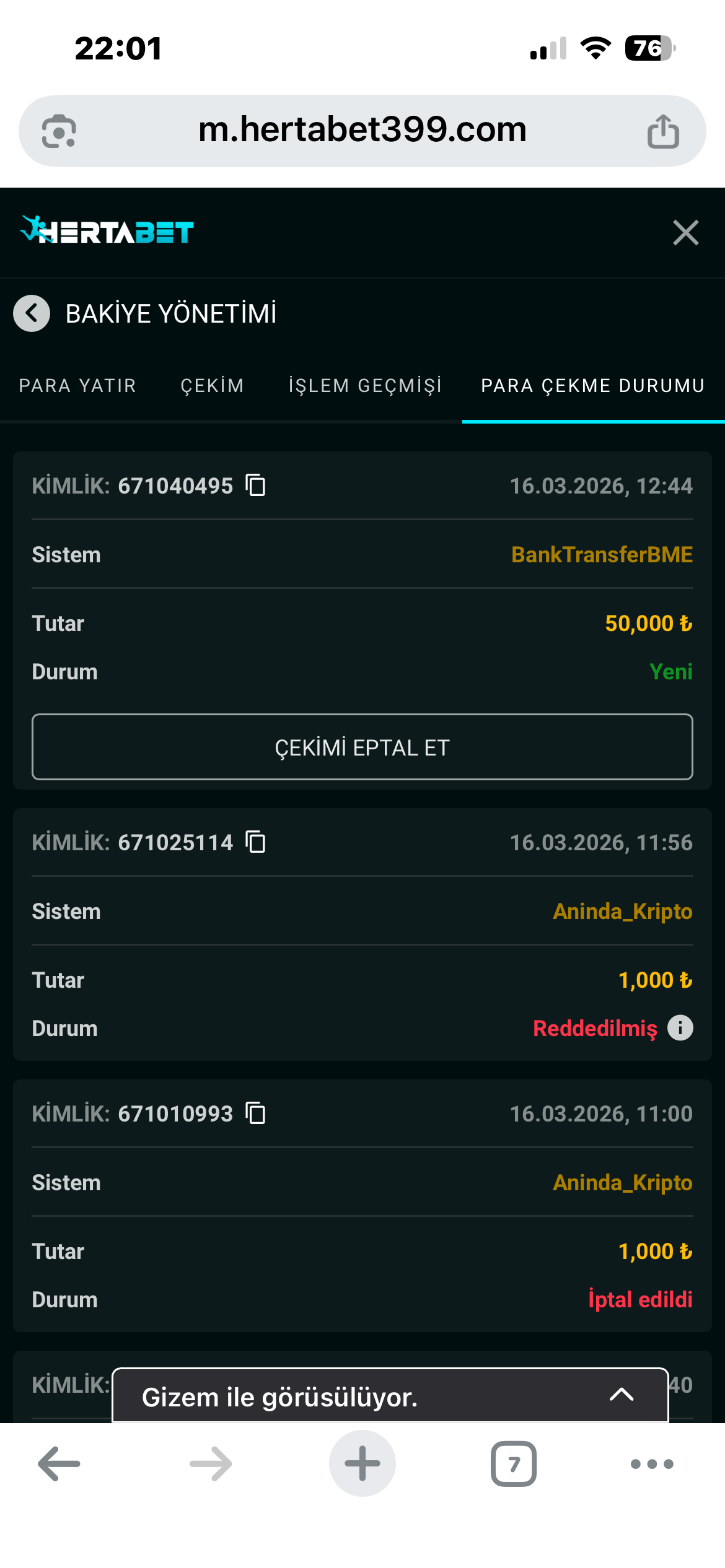 Şikayet görseli