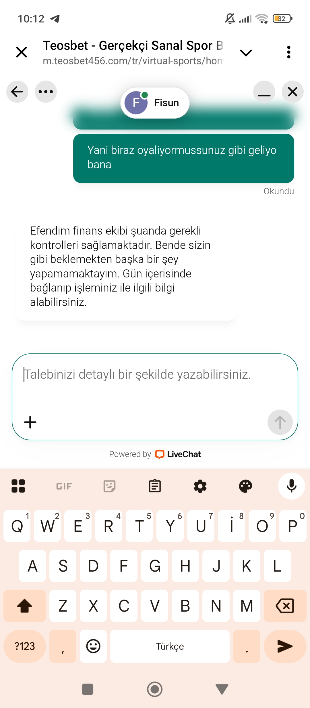 Şikayet görseli