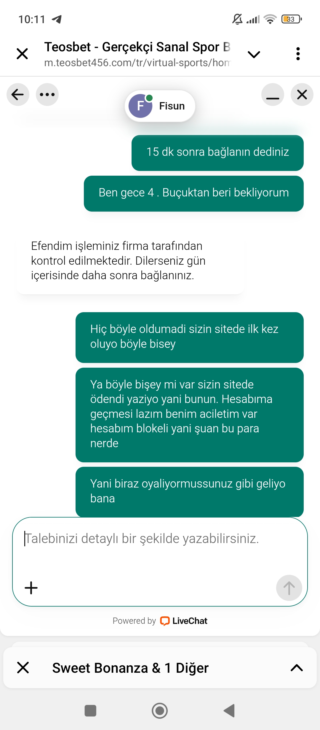 Şikayet görseli