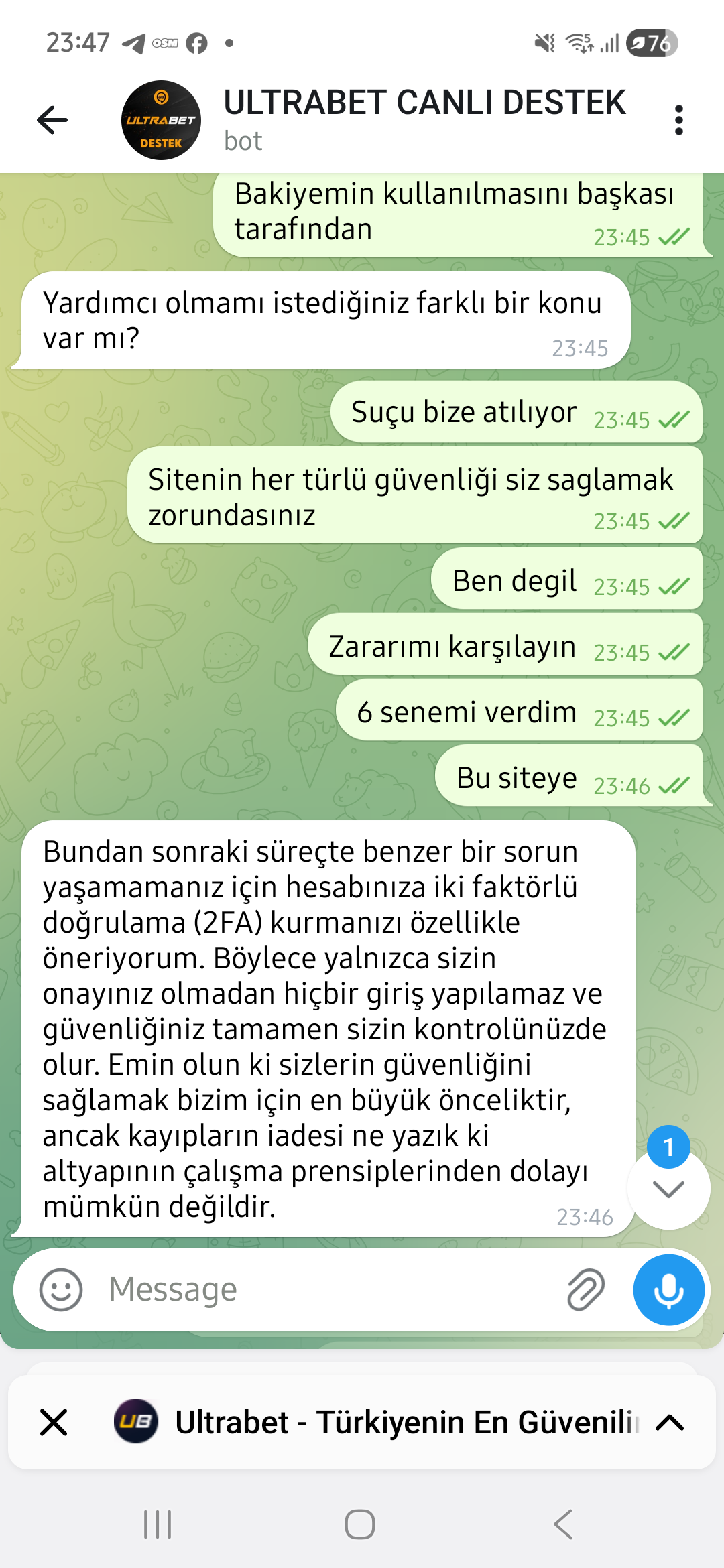 Şikayet görseli
