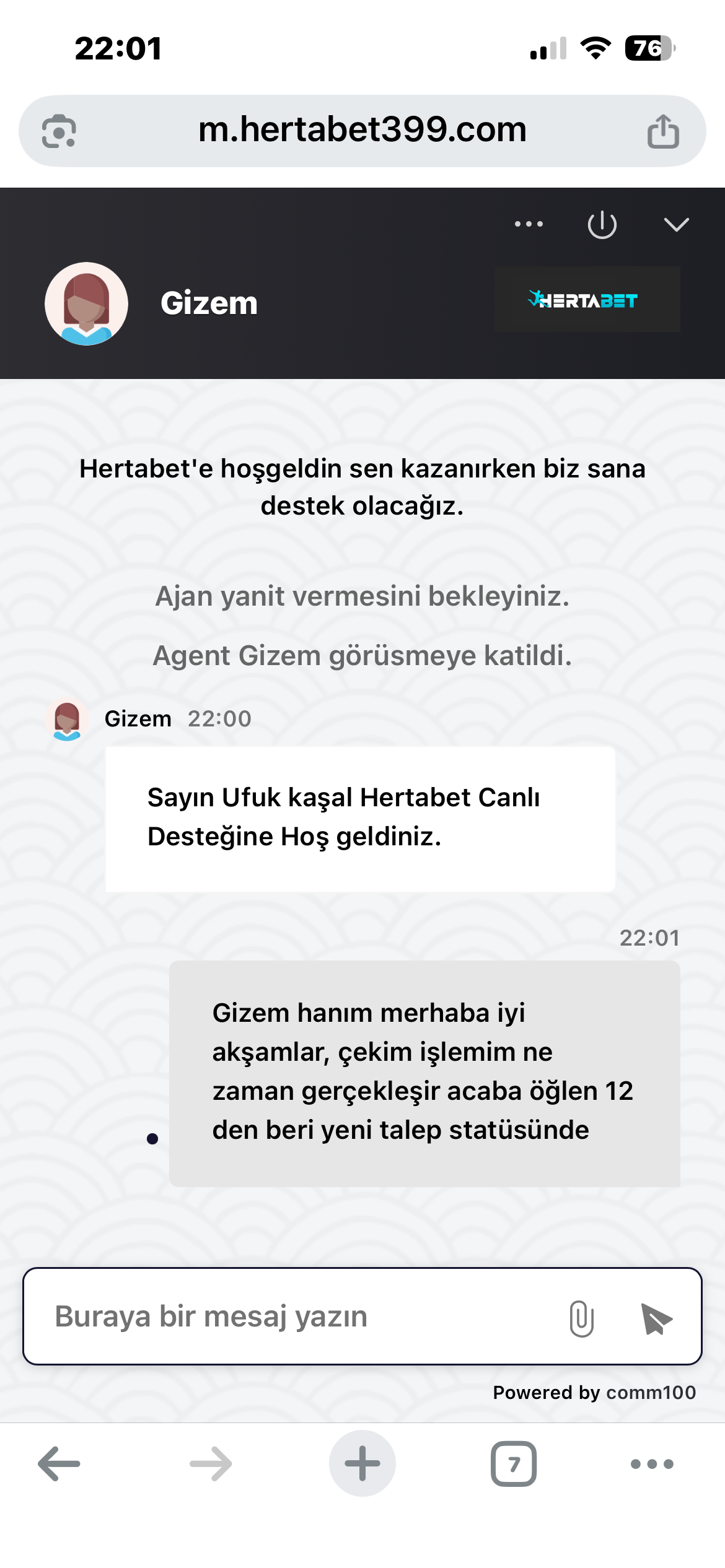 Şikayet görseli