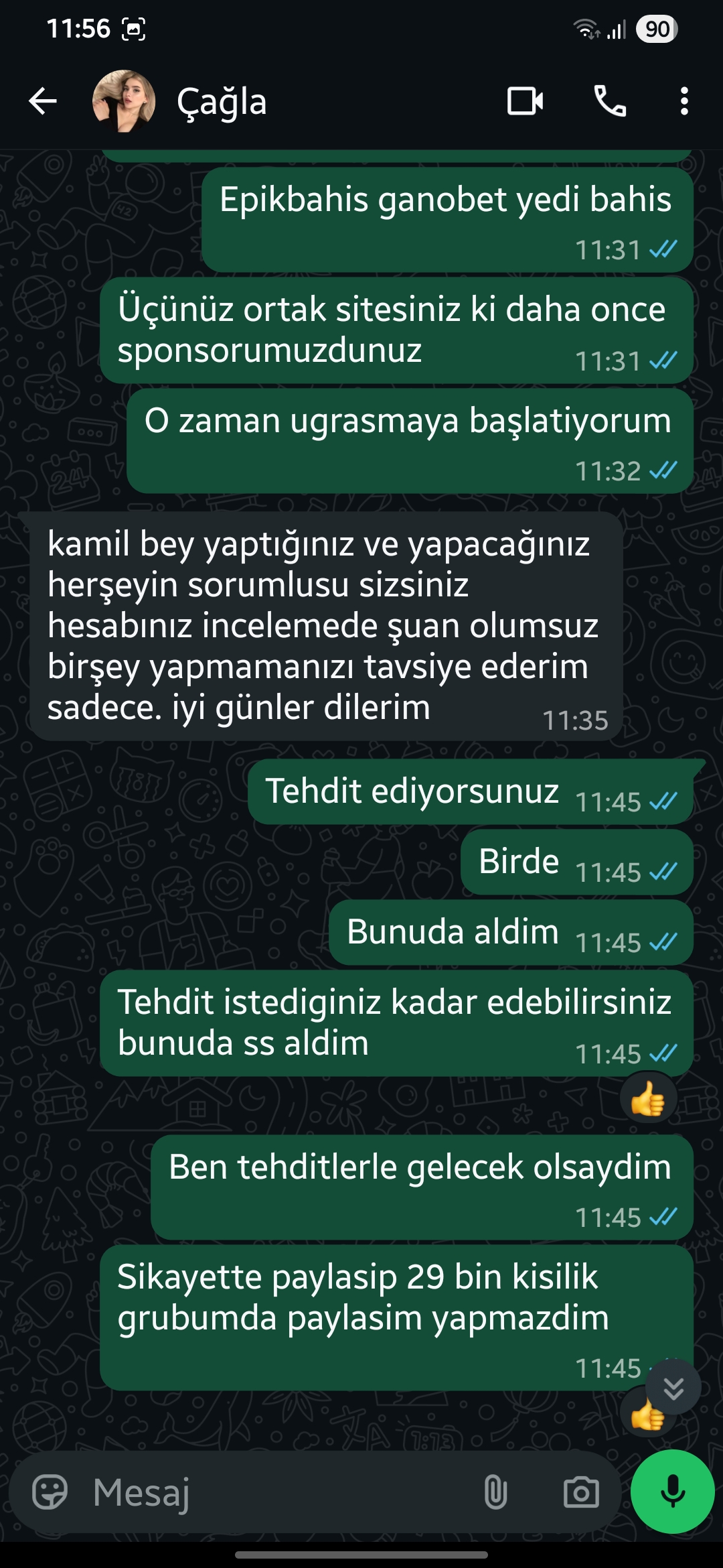Şikayet görseli