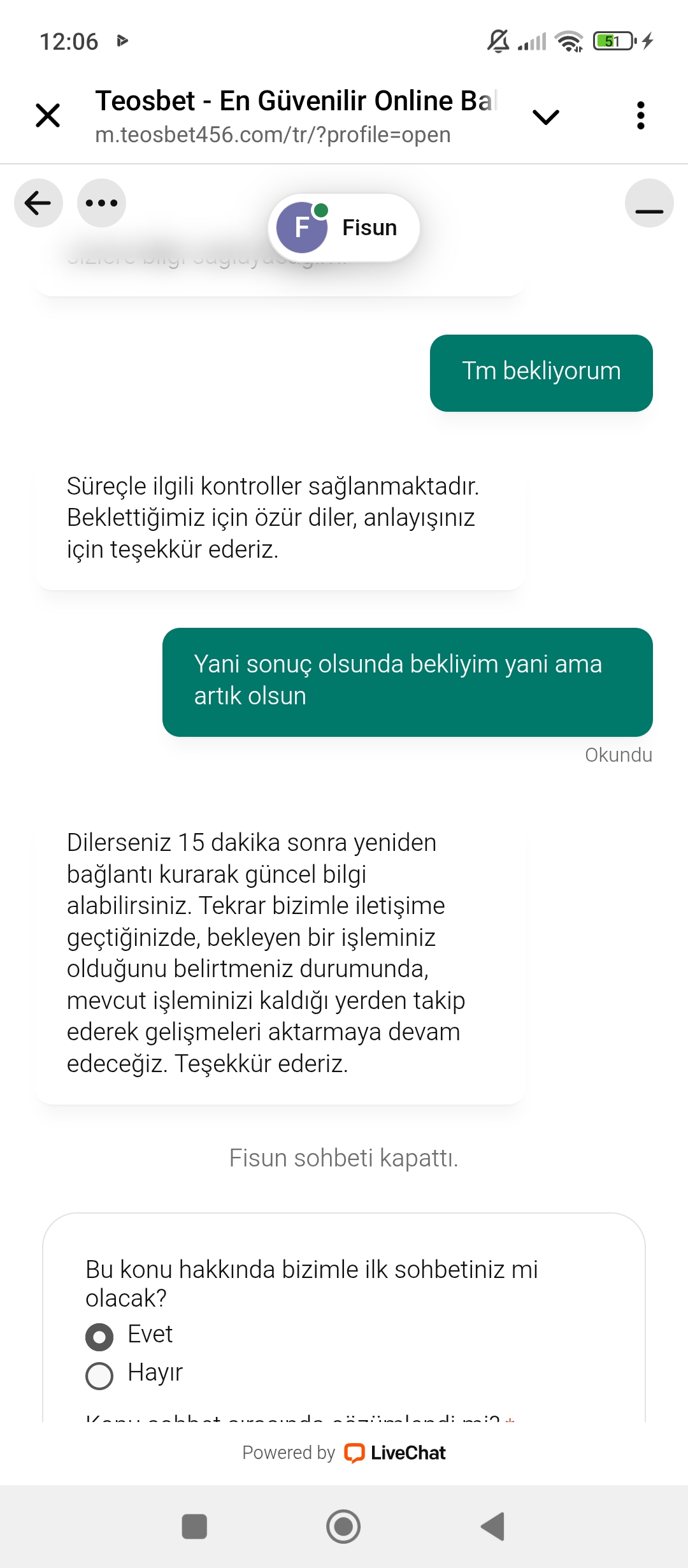 Şikayet görseli